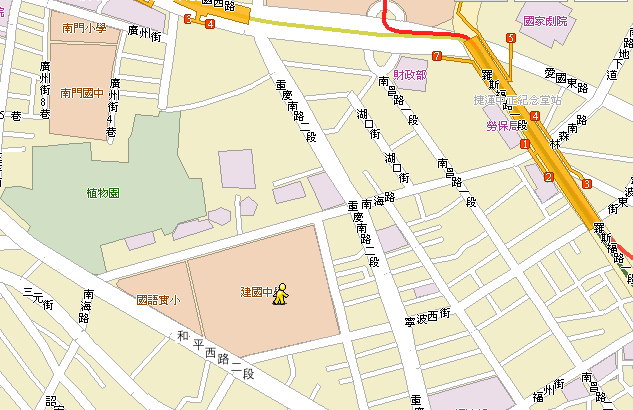 建中附近市區圖